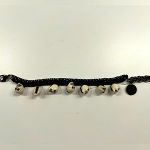 Vanessa Arizaga Skull Bracelet